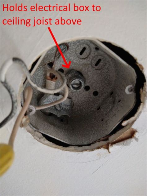 how to tell if electric box can hold fan|outlet box for ceiling fan.